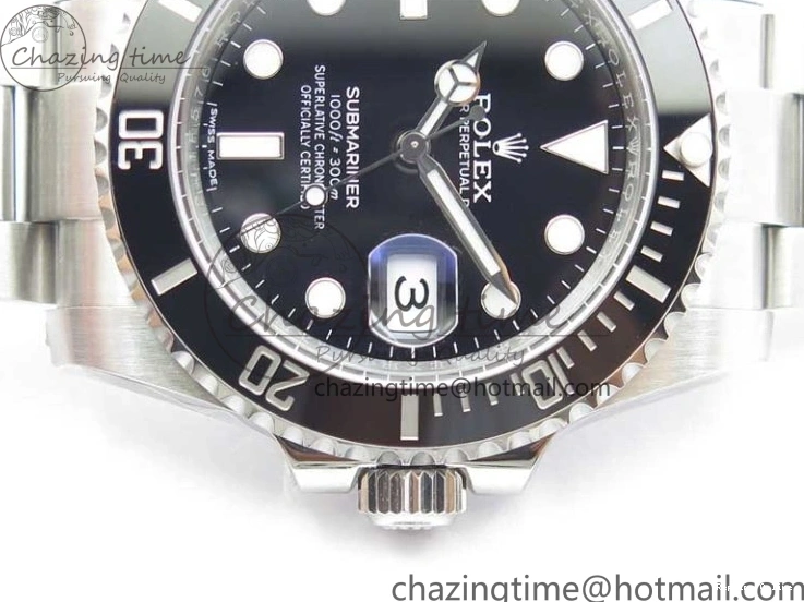 0128 Lightweight Submariner 116610 LN Black Ceramic ZF 1:1 Best Edition 904L SS Case and Bracelet VR 2894